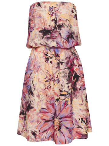 LASCANA Bandeaukleid in pink bedruckt