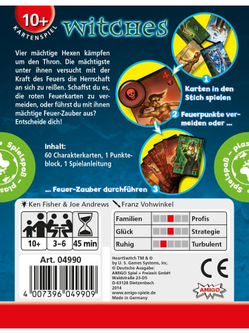 Amigo Spiel + Witches in Mehrfarbig ab 10 Jahre