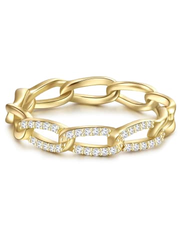 Glanzstücke München Ring Sterling Silber Zirkonia in gelbgold