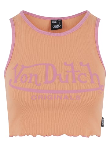 Von Dutch T-Shirts in peach