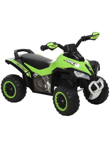 HOMCOM Rutschauto in Grün 67L x 5B x 38H cm