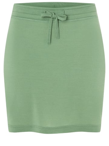 super.natural Merino Rock W EVERYDAY SKIRT in grün