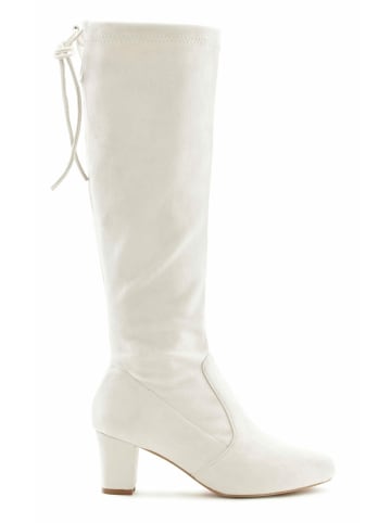 LASCANA Schlupfstiefel in creme