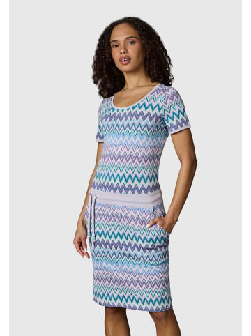 ragwear Minikleid Baomi Print YOUMODO in Lavender