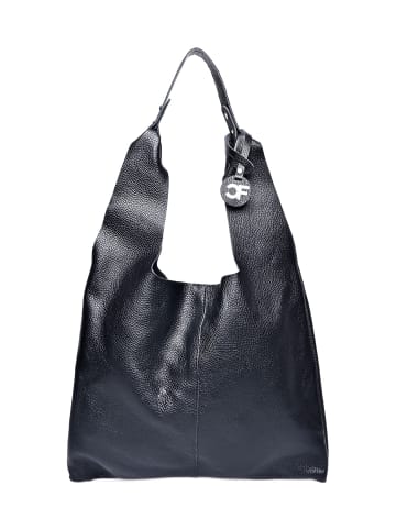 Carla Ferreri Henkeltasche in Schwarz