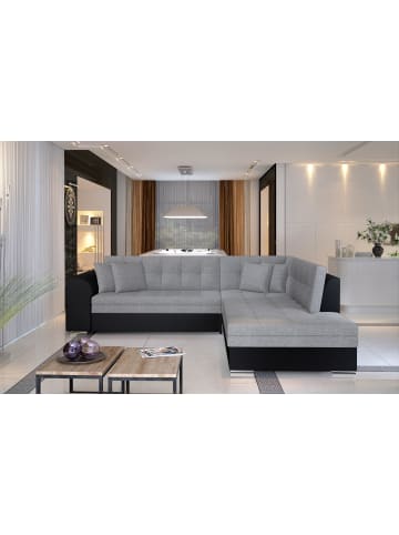 MF Design Piri Recamiere Rechts in Grau -  (L) 260 x (B) 260 x (H) 78 cm