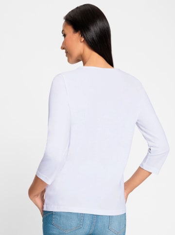 Heine T-Shirt in weiß-silberfarben-bedruckt