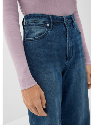 s.Oliver Jeans-Hose lang in Blau