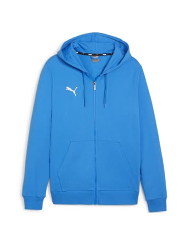 Puma Sweatshirt teamGOAL Casuals Hooded Jacket in blau
