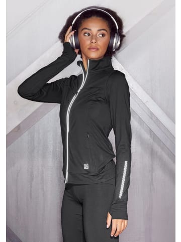 LASCANA ACTIVE Laufjacke in schwarz