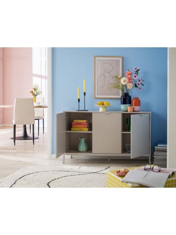 home24 Sideboard Darnen in Hellgrau