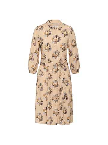 Noa Noa Kleid BellaNN in Print Beige