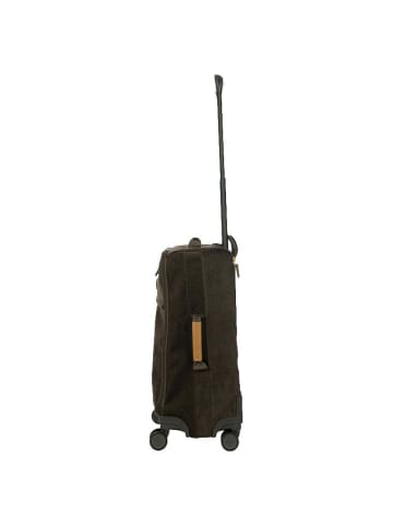 BRIC`s Life - 4-Rollen-Kabinentrolley S 55 cm (camel) in olivgrÃ¼n