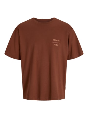 Jack & Jones T-shirt in Brandy Brown