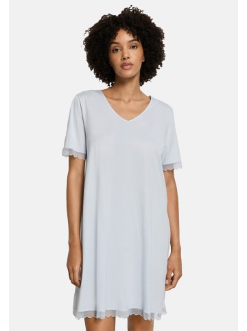 Hanro Nachthemd Inaya in Watery blue