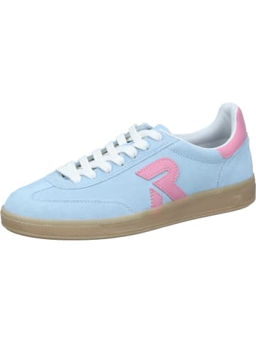 rieker Schnürschuhe in eisblau/pink