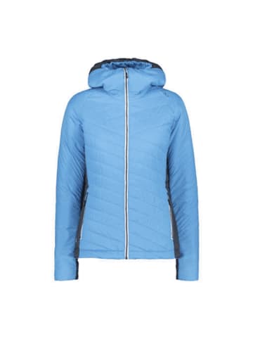 cmp Jacke Knittech Hoodie in Hellblau