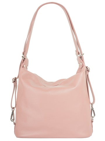 Samantha Look Shopper echt Leder in rosa