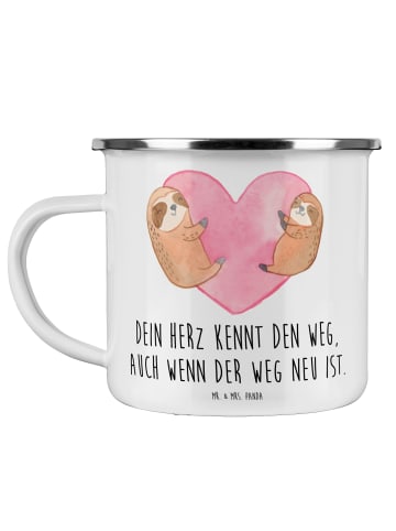Mr. & Mrs. Panda Becher Trennung von den Eltern mit Spruch in Weiß