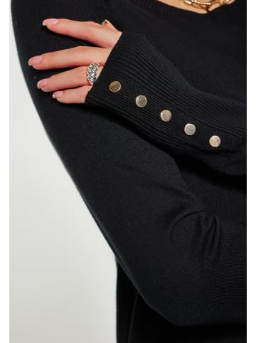NAEMI Damen Pullover in SCHWARZ