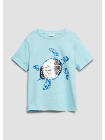 s.Oliver T-Shirt in 5207_helles türkis