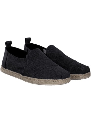 TOMS Slipper & Mokassins in Schwarz