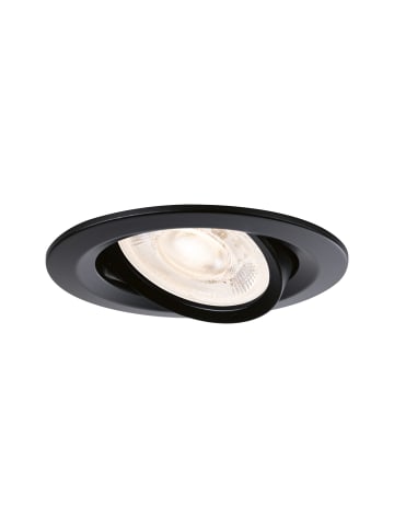 paulmann LED Einbauleuchte Nova GU10 Flat schwenkbar 3x4,9W 3x550lm 230V  2700K Schwarz