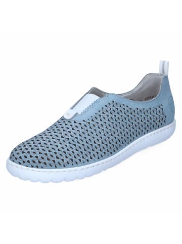 rieker Slipper in blau