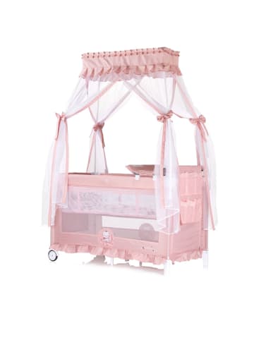Chipolino Reisebett Palace, Baldachin in rosa