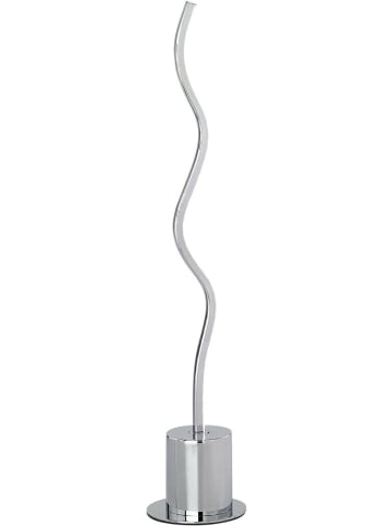 Licht-Erlebnisse Tischlampe EEK G Ø 8 x (H)45 cm in Chrom