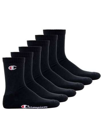 Champion Socken 6er Pack in Schwarz