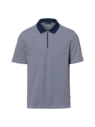 März Poloshirt in indigo weiß