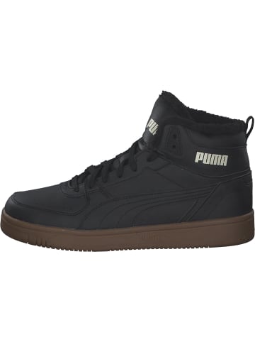 Puma Sneakers High in Black/Black