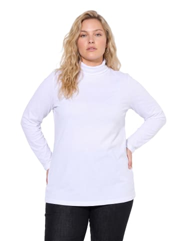 Ulla Popken Shirt in schneeweiß