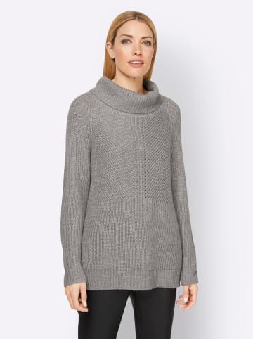 Heine Rollkragenpullover in grau-meliert