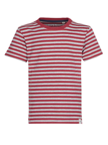 Band of Rascals T-Shirt " Striped " in rot