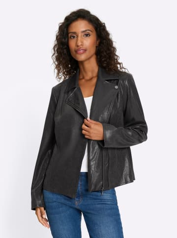Heine Lederimitatjacke in graphit