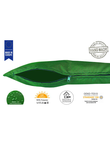 JACK 2er Set Outdoor Kissenhülle 40x40cm Uni in Blattgrün