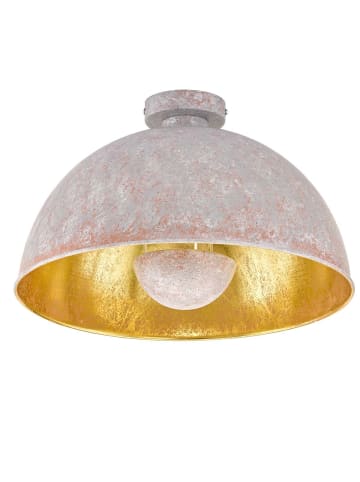 Licht-Erlebnisse Deckenlampe in Grau Gold