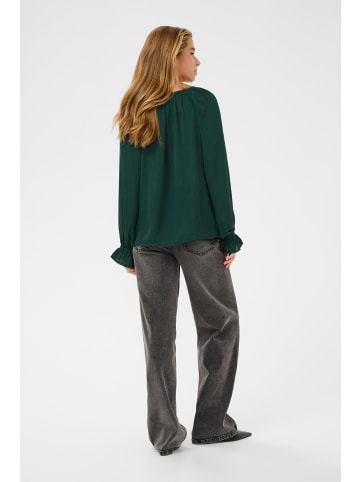 Kaffe Langarm-Bluse KAsienna A-shape in Ponderosa Pine