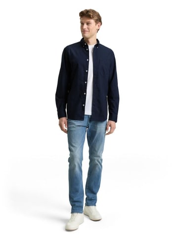 Tom Tailor Langarmhemd in navy