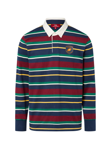 Finshley & Harding London Sweatshirt Walkfield in marine bordeaux - 0001