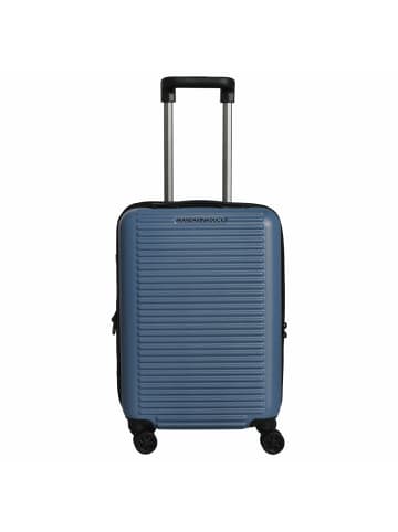 Mandarina Duck Tank Case - 4-Rollen-Trolley 55 cm erw. (china blue) in china blue