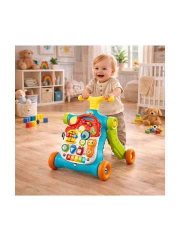 Wisam® Lerntisch mit interaktivem 5-in-1-Panel für Rollator