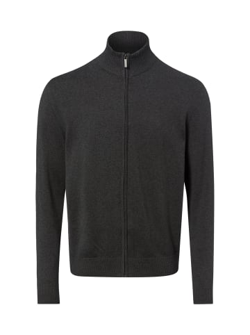 Nils Sundström Strickjacke in anthrazit - 0002
