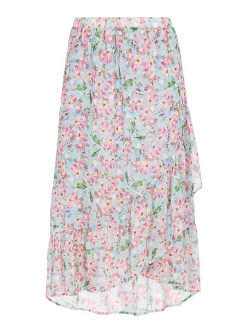 faina Women Skirt in light blue multicolor