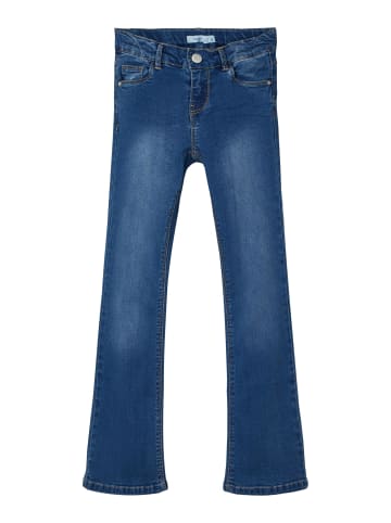 name it Mädchen Bootcut Stretch-Jeans in Blau