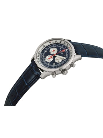 Swiss Alpine Military by Grovana Analoguhr für Herren in blau