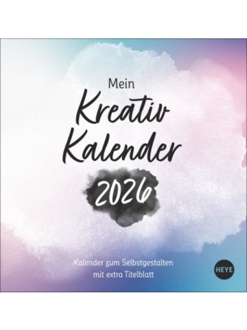 Heye Kalender Kalender - Kreativkalender zum Aufstellen Design 2026