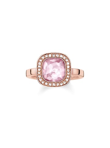 Thomas Sabo Ring in roségold, pink